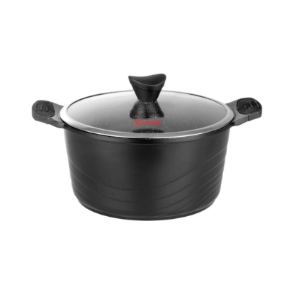 نمای نزدیک قابلمه گرانیتی اوشن 32 سه رنگ کاندید | کالای آشپزخانه ثمین