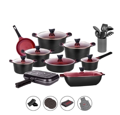 تصویر  سرویس 30 پارچه گرانیتی کاندید مدل اوشن جدید