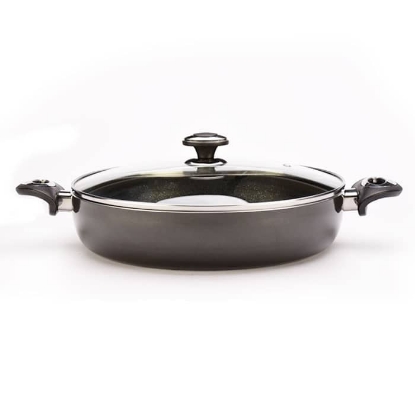 تصویر  تابه دو دسته درب دار گرانیتا زرساب سایز 32