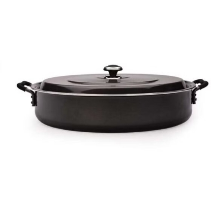 تصویر  تابه دودسته گرانیتا زرساب قطر ۳۲ سانت با درب فلزی