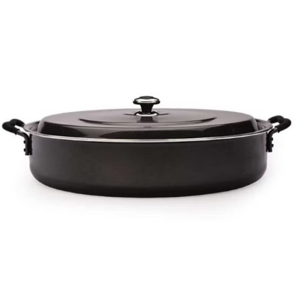 تصویر  تابه دودسته گرانیتا زرساب قطر ۴۵ سانت با درب فلزی