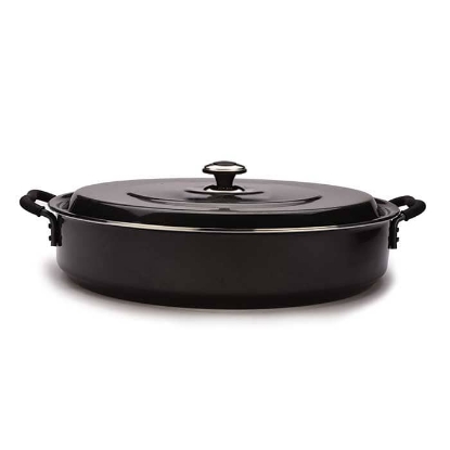 تصویر  تابه دودسته گرانیتا زرساب قطر ۵۰ سانت با درب فلزی