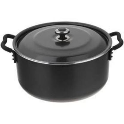 تصویر  قابلمه گرانیتا زرساب قطر ۳۲ سانت با درب فلزی