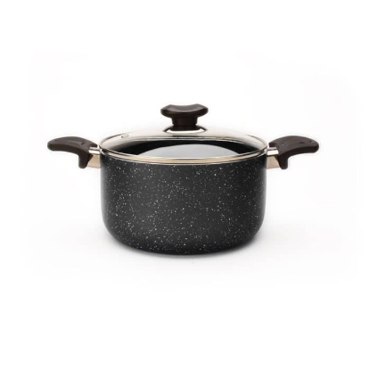 تصویر  قابلمه گرانیت زرساب مدل ویولت  سایز 22