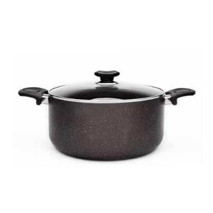 تصویر  قابلمه گرانیت زرساب مدل ویولت  سایز 30