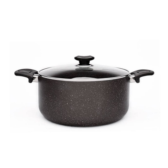 تصویر  قابلمه گرانیت زرساب مدل ویولت  سایز 30