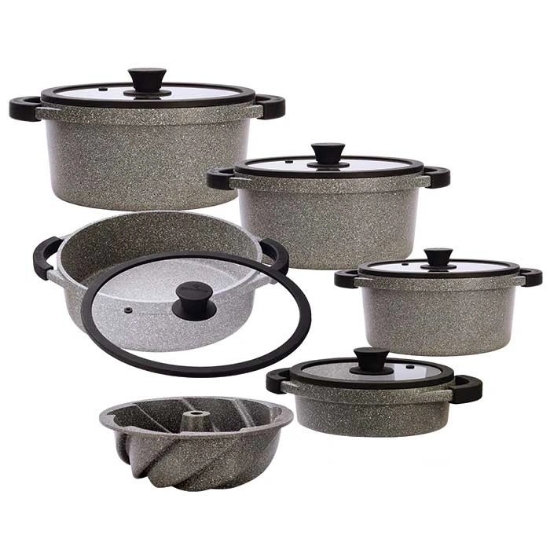 تصویر  سرویس 11 پارچه زرساب مدل مونارک پلاس