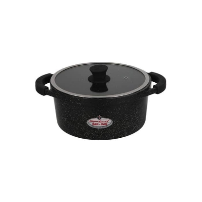 تصویر  قابلمه گرانیت زرساب مدل مونارک سایز ۲۸