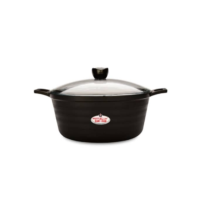 تصویر  قابلمه گرانیت زرساب مدل جولیانا سایز ۱۶