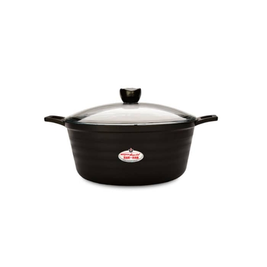 تصویر  قابلمه گرانیت زرساب مدل جولیانا سایز ۱۶