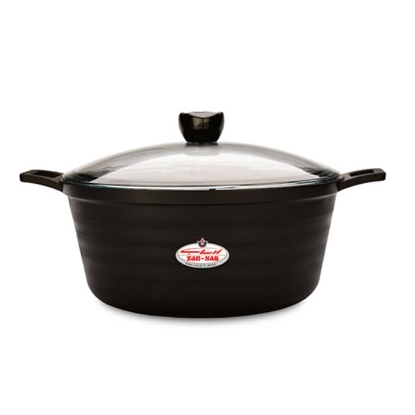 تصویر  قابلمه گرانیت زرساب مدل جولیانا سایز ۳۲