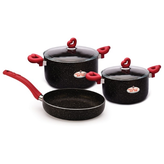 تصویر  سرویس 5 پارچه دستگیره قلبی زرساب