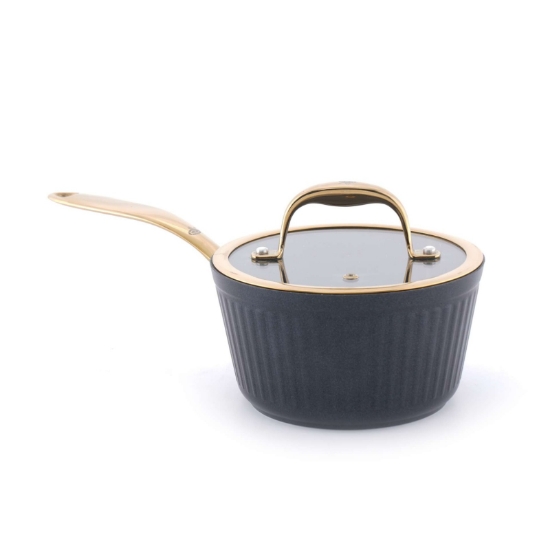 تصویر  قابلمه تک KZP کالکشن آلما سایز ۱۶ (تک دسته -شیرجوش )