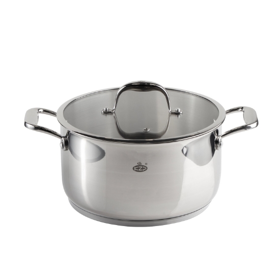 تصویر  قابلمه استیل KZP سایز 28