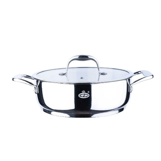 تصویر  تابه دودسته استیل KZP سایز 28