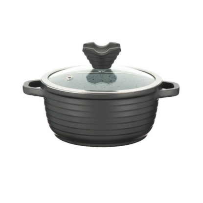 تصویر  قابلمه عروس مدل کلاسيک خطی سایز 20