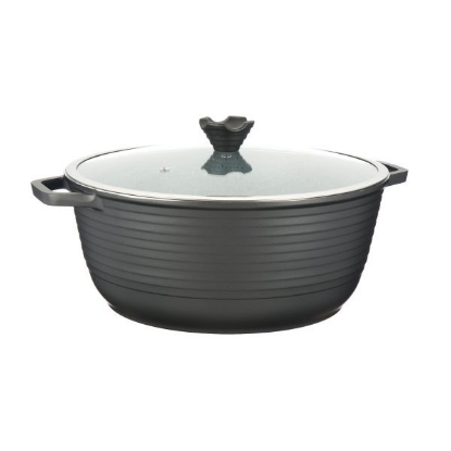 تصویر  قابلمه عروس مدل کلاسيک خطی سایز 40