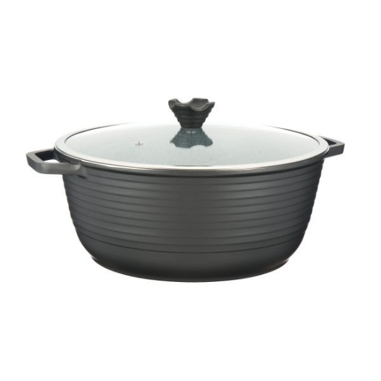 تصویر  قابلمه عروس مدل کلاسيک خطی سایز 40