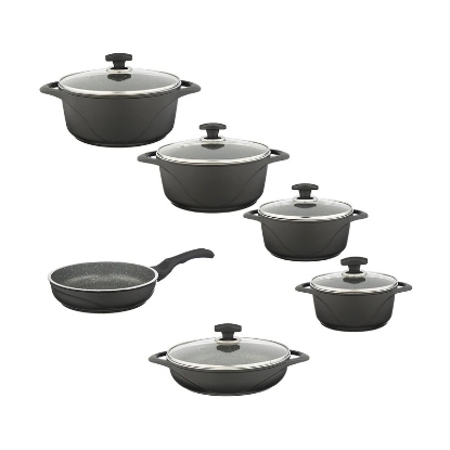 تصویر  سرویس پخت و پز ۱۱ پارچه عروس مدل ویکتوریا