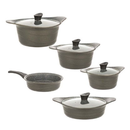 تصویر  سرویس پخت و پز 9 پارچه عروس مدل دیاکو